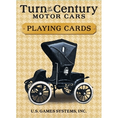 Turn of the Century Motor Cars Playing Card / На рубеже веков (автомобили)